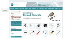 Desktop Screenshot of networkmaterials.com